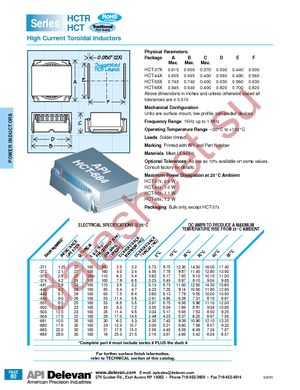 HCT-501 datasheet  